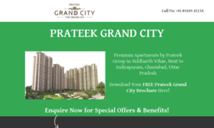Prateek-grand-city.in thumbnail