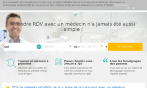 Praticien.rdvmedicaux.com thumbnail