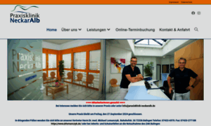 Praxisklinik-neckaralb.de thumbnail