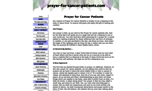 Prayer-for-cancer-patients.com thumbnail