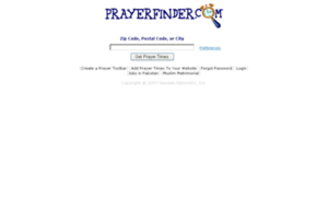 Prayerfinder.com thumbnail