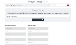 Prayertimes.date thumbnail