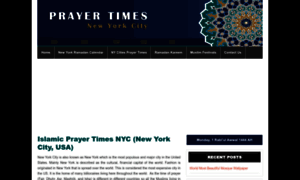 Prayertimesnyc.com thumbnail