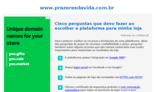 Prazeresdavida.com.br thumbnail