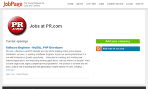 Prcom.jobpage.com thumbnail