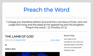 Preachthewordatheartland.com thumbnail