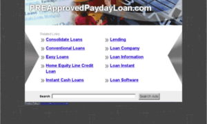 Preapprovedpaydayloan.com thumbnail