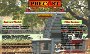 Precastoutdoorfireplaces.com thumbnail