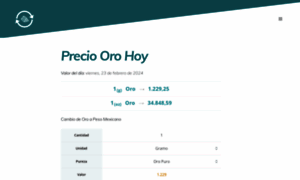 Precio-oro.com.mx thumbnail