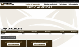 Precioalmendra.es thumbnail