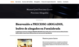 Preciosoabogados.com thumbnail