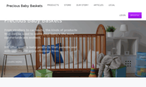 Preciousbabybaskets.com thumbnail