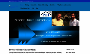 Precisehomeinspector.com thumbnail