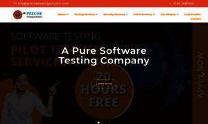 Precisetestingsolution.com thumbnail