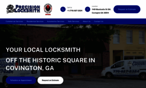 Precision-locksmith.com thumbnail