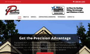 Precision-roofing.net thumbnail