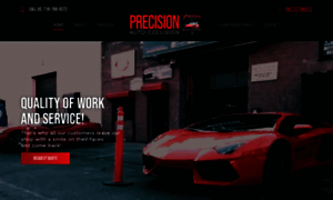 Precisionautocollision.com thumbnail