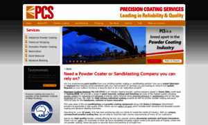 Precisioncoating.com.au thumbnail