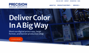 Precisioncolorgraphics.com thumbnail