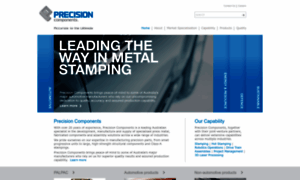 Precisioncomponents.com.au thumbnail