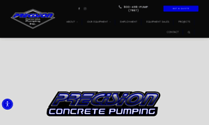 Precisionconcretepump.com thumbnail