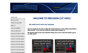 Precisioncutvinyl.com thumbnail