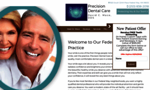 Precisiondentalcare.com thumbnail