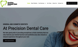 Precisiondentalcare.net.au thumbnail