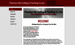 Precisiondiecutting.com thumbnail