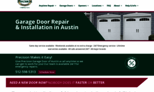 Precisiondooraustin.com thumbnail