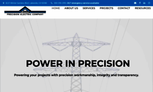 Precisionelectricco.com thumbnail