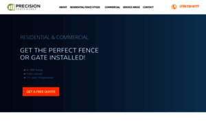 Precisionfenceworks.com thumbnail