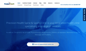 Precisionhealthclinics.com.au thumbnail