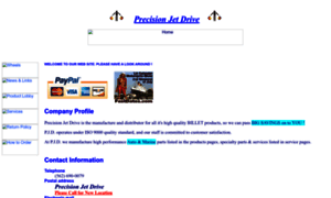 Precisionjetdrive.com thumbnail