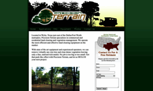 Precisionlandclearing.com thumbnail