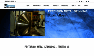 Precisionmetalspinning.com thumbnail
