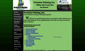 Precisionpaintingservice.com thumbnail