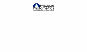 Precisionphotometrics.com thumbnail