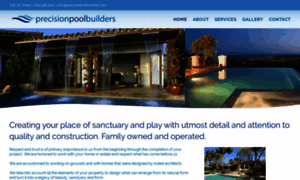 Precisionpoolbuilders.com thumbnail