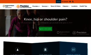 Precisionsportsortho.com thumbnail