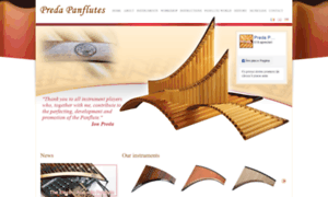 Preda-panflute.com thumbnail