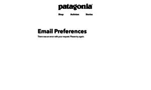Preferences.patagonia.com thumbnail