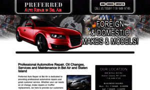 Preferredautorepairatbelair.com thumbnail