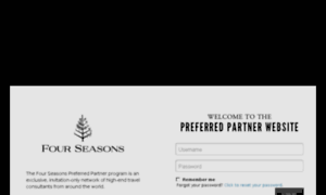 Preferredpartners.fourseasons.com thumbnail