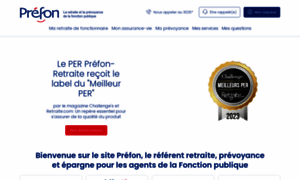 Prefon-retraite.fr thumbnail