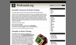 Prefrontal.org thumbnail