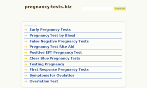 Pregnancy-tests.biz thumbnail
