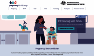 Pregnancybirthbaby.org.au thumbnail
