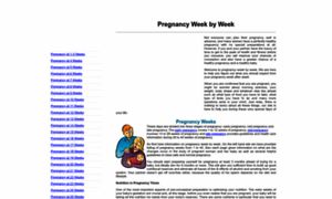 Pregnancybyweeks.com thumbnail