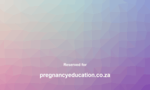 Pregnancyeducation.co.za thumbnail